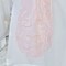 10 Pieces Blush Pink or Rose Gold Embroidered Organza Chair Sashes Sheer Elegant Wedding Chair Wraps 8"x108"